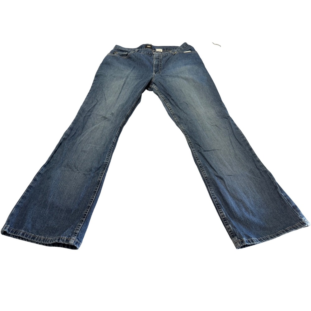 Mossimo Womens Medium Wash Bootcut Jeans 100% Cotton Size 16 TWM2050